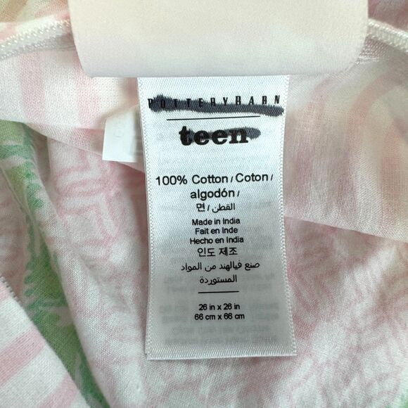 Lilly Pulitzer Reversible Bamboo Butterfly Euro Pillow Cover Pink Tropical NEW - Picture 11 of 11